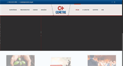 Desktop Screenshot of cemetre.com.br