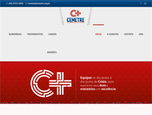 Tablet Screenshot of cemetre.com.br